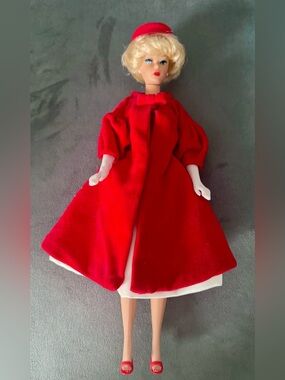 Vintage Barbie Red Flare Fashion Doll